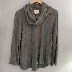 Maeve Moss/Olive Green Cowl Neck Sweater